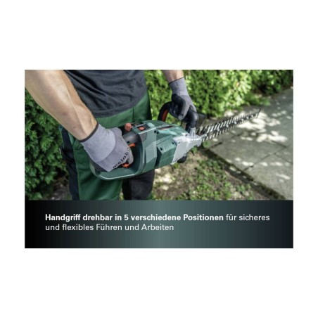 "Metabo HS 18 LTX BL 65 Hktrimmer – 3400opm, 65cm Blade Length for Efficient and Powerful Trimming!"